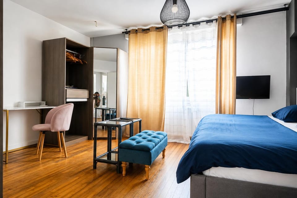 Appt en Duplex, centre-ville, jardin, Terrasse, Parking à 5 min à pied de la plage House in La Baule-Escoublac