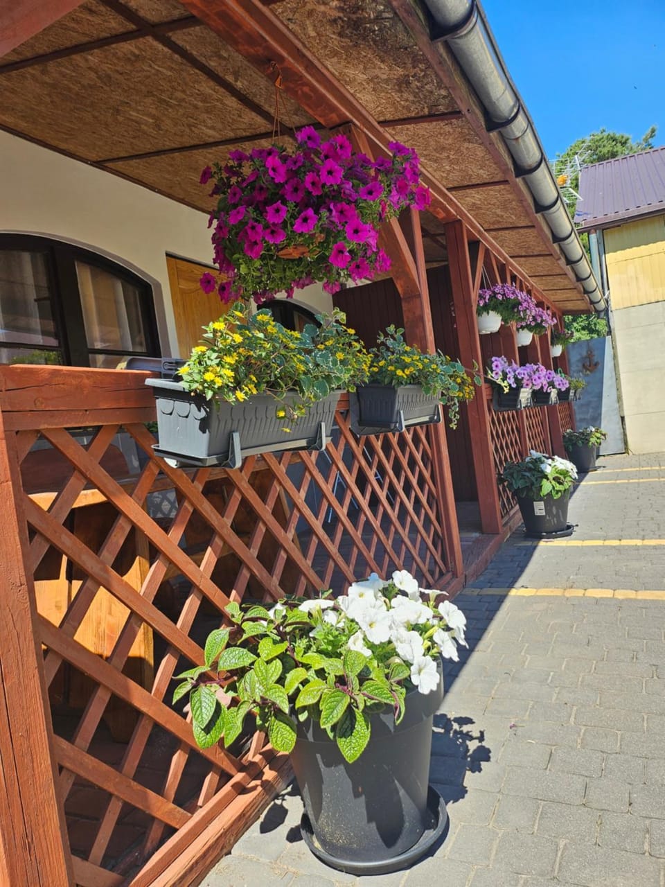 Property building, Garden view