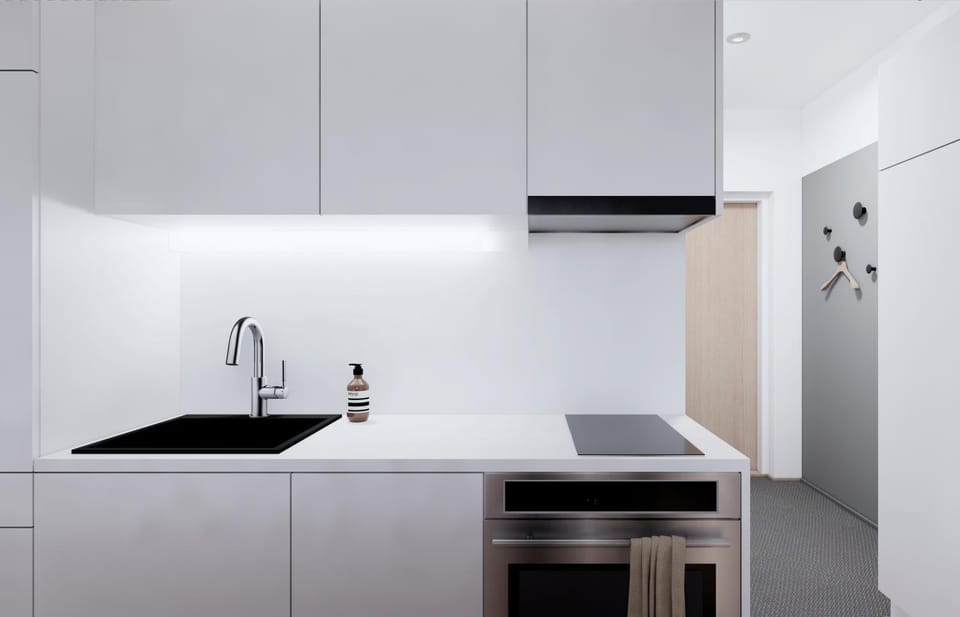 Kitchen or kitchenette