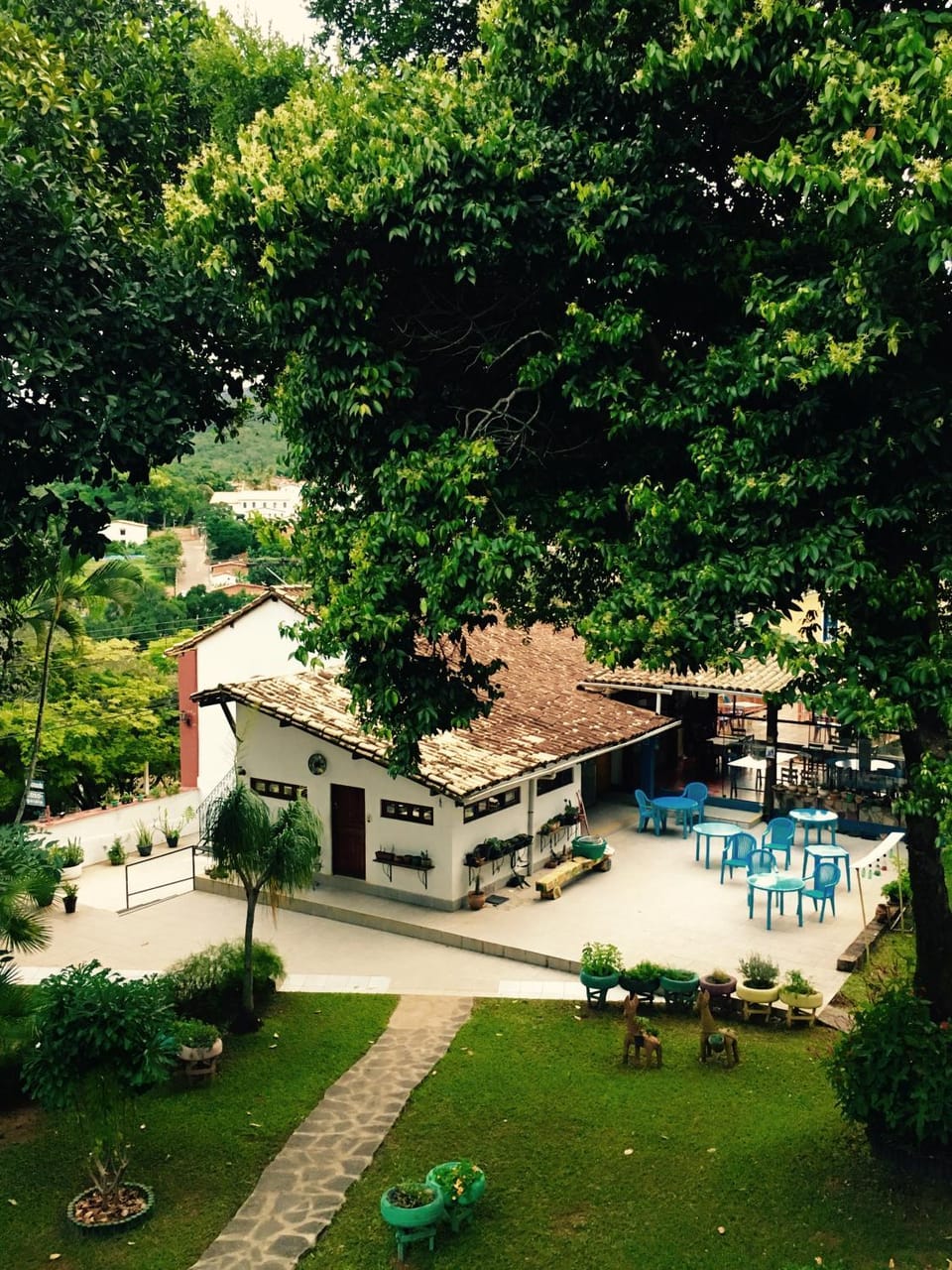 Property building, View (from property/room), Balcony/Terrace, Garden view