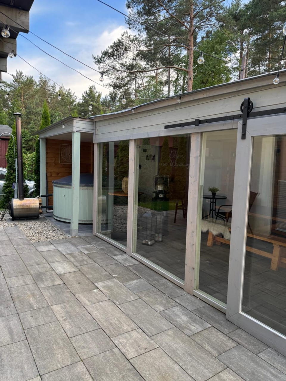 Dom na Wczasowej Kaszuby z balią z jacuzzi i sauną Bed and Breakfast in Pomeranian Voivodeship