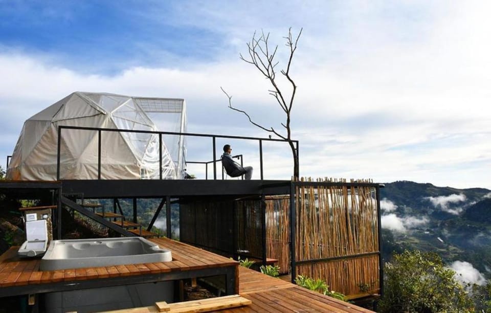 Glamping La Montaña Sagrada Luxury tent in Antioquia