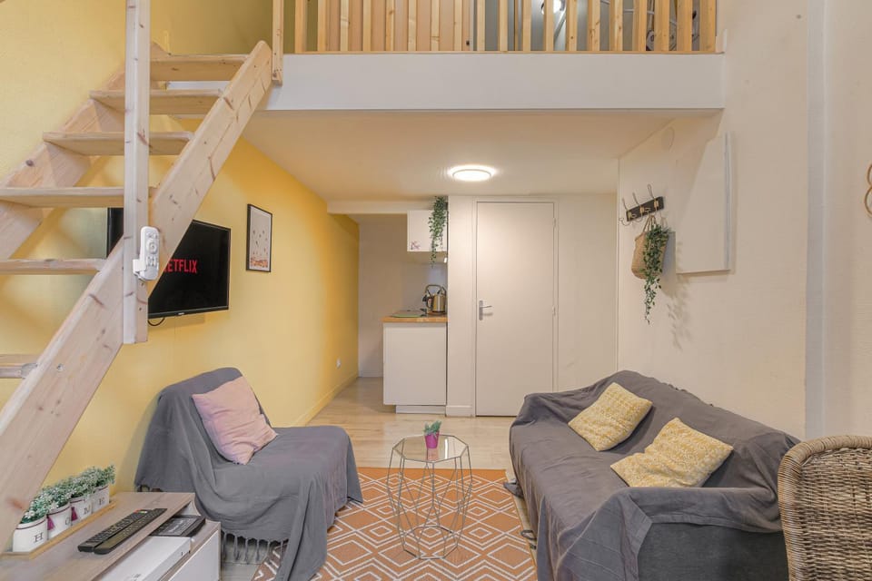 Duplex, bohème et fonctionnel proche Gratte-Ciel Apartment in Villeurbanne