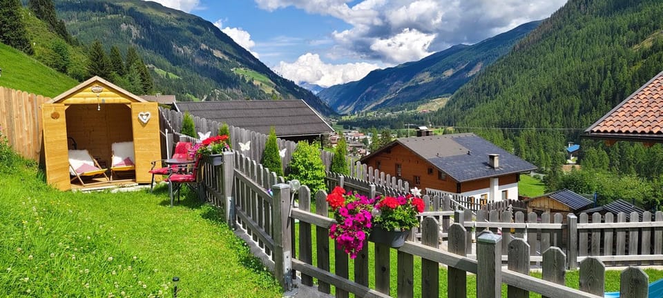 Natural landscape, Garden, Mountain view
