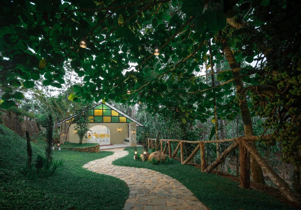 Natural landscape, Garden, Garden view
