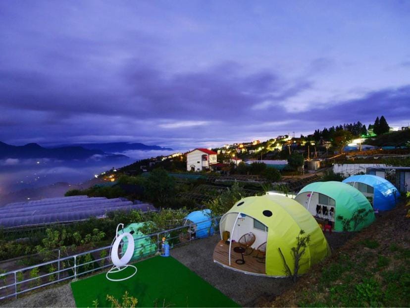 清境花鳥蟲鳴觀星特選區 Luxury tent in Taiwan, Province of China