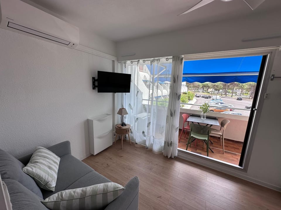 BEAU STUDIO Climatisé en bord de Mer et Wi-Fi Apartment in Le Grau-du-Roi
