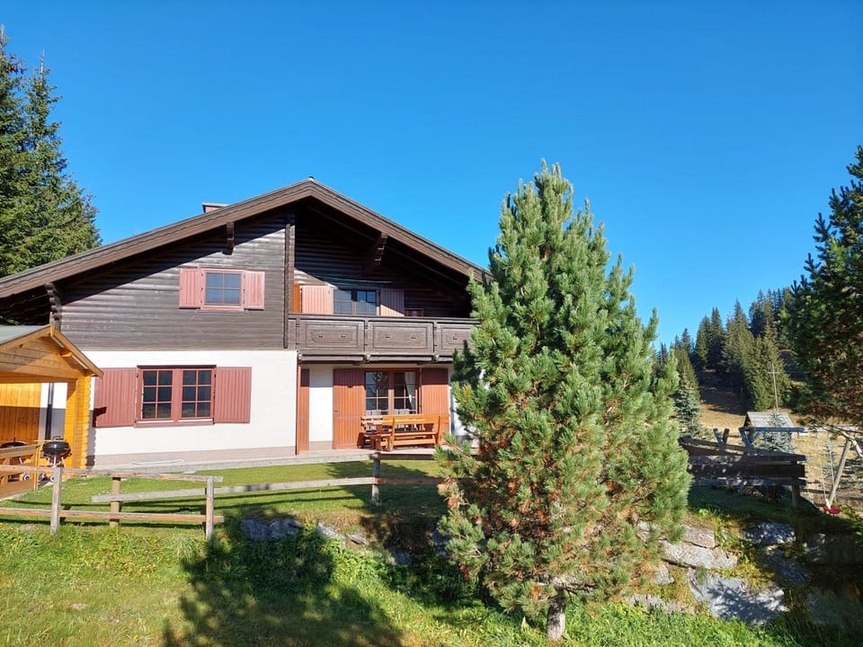 Property building, Garden view