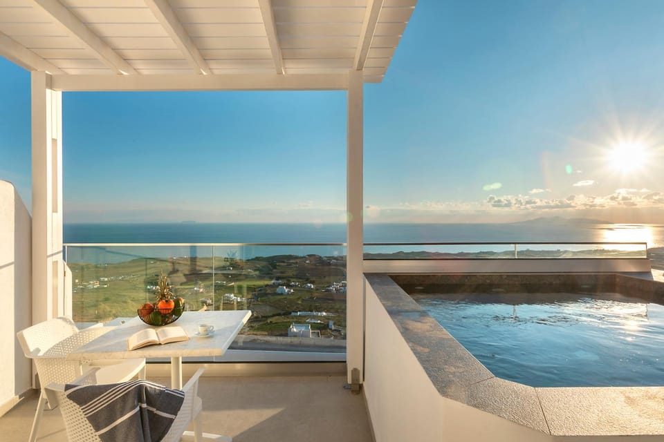 Hot Tub, Balcony/Terrace, Balcony/Terrace, Sea view