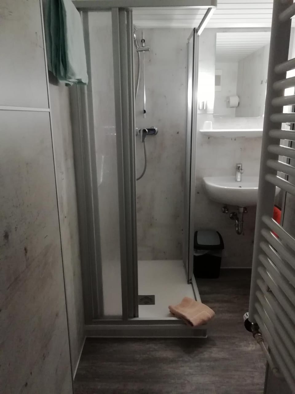 Shower, Bathroom, Photo of the whole room, Decorative detail
