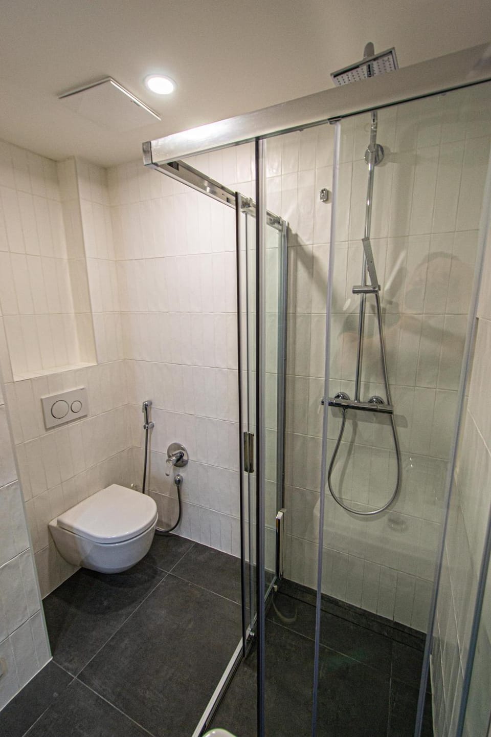 Shower, Toilet, towels