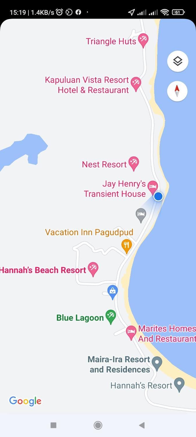 Jay Henry Transient Beach house , A Pagudpud ,BLUE LAGOON BEACH Bed and Breakfast in Ilocos Region