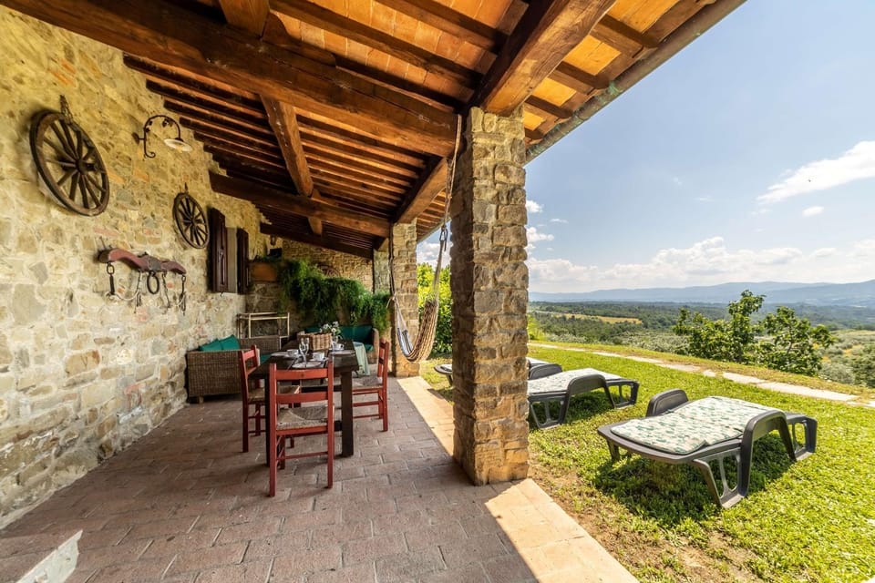 Patio, Spring, Day, Natural landscape, View (from property/room), Balcony/Terrace, Living room, Seating area, Dining area, Garden view