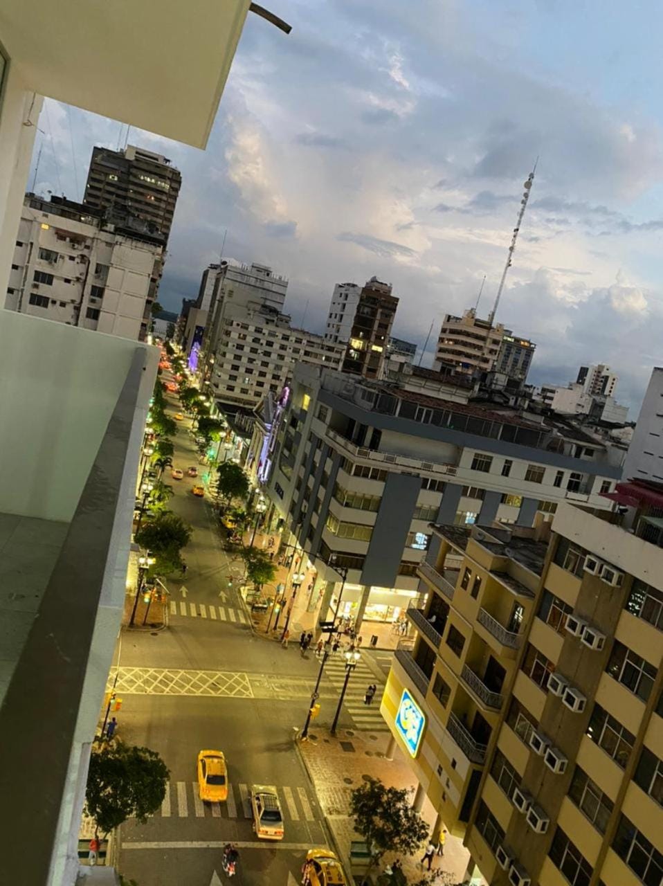 Off site, City view