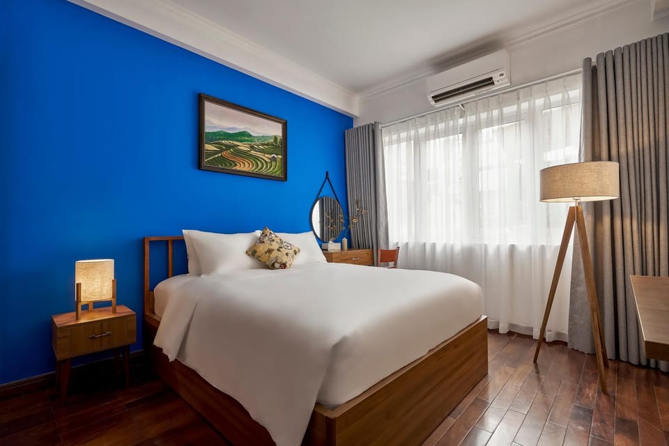 Bed, Bedroom, air conditioner