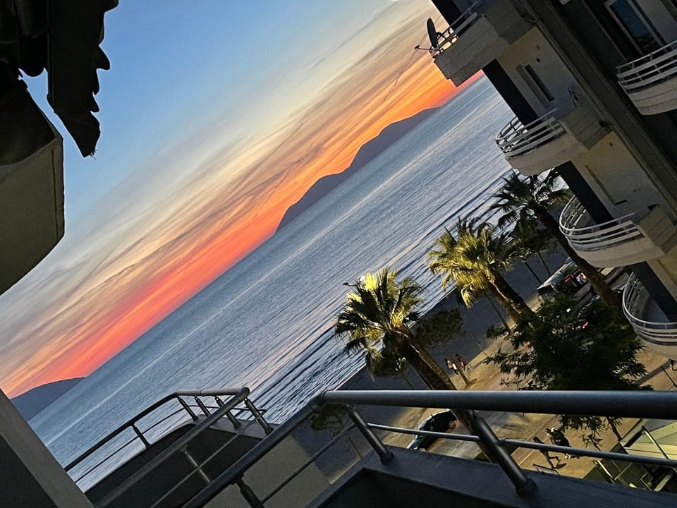 Sea view, Sunset