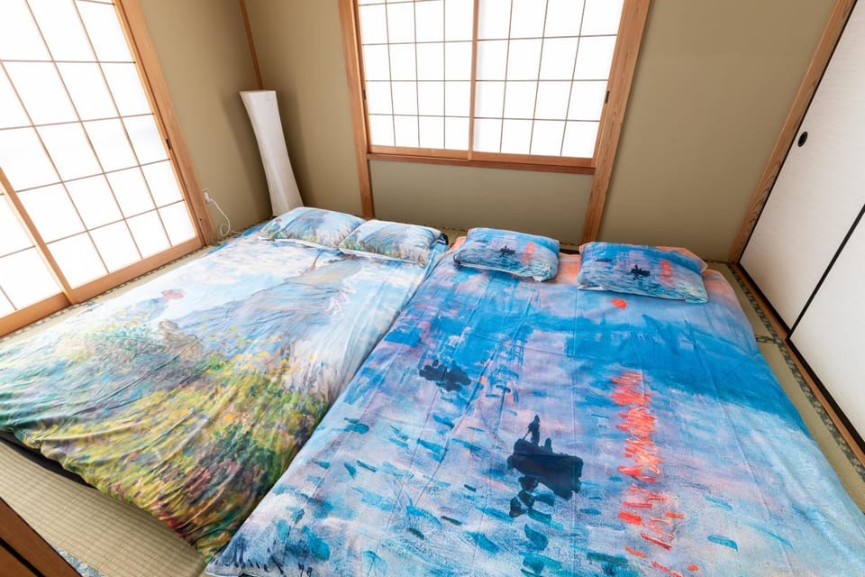 Claude Monet ヴィンテージ那須ハイランドパーク車1分 一棟貸切 定員8名BBQ 無料Wifi House in Japan