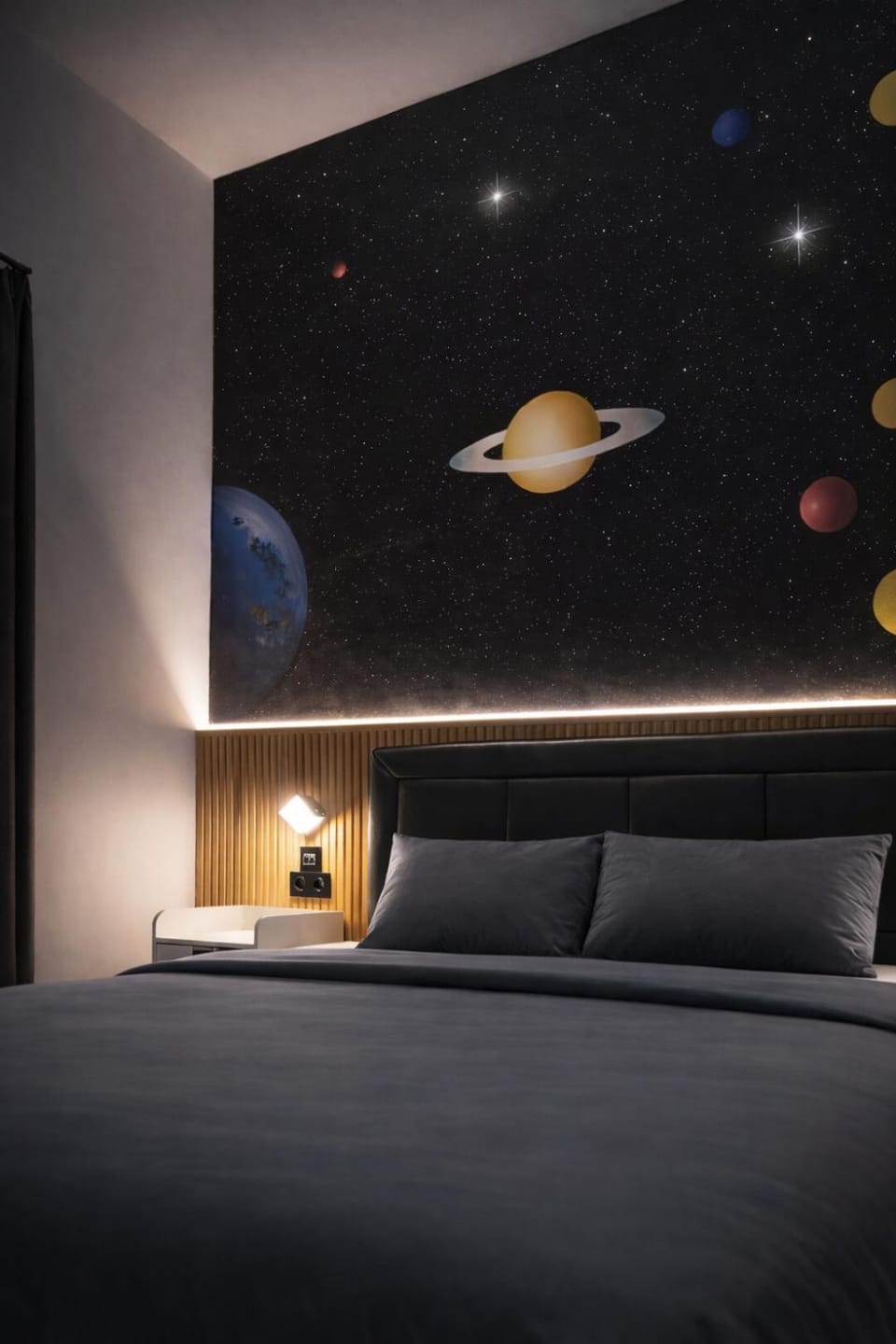 Bed, Photo of the whole room, Bedroom