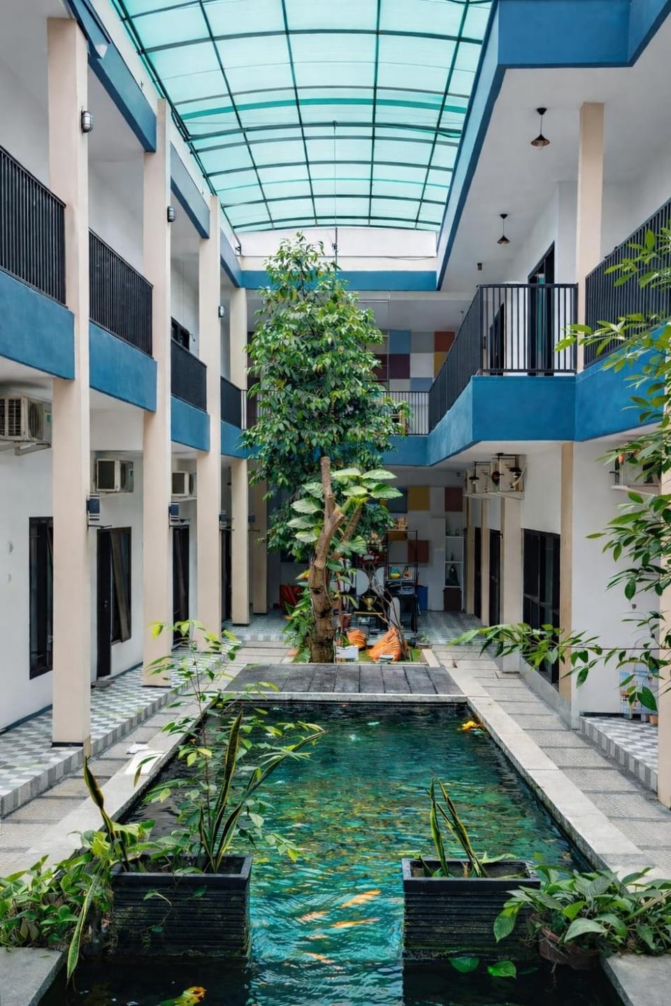 Property building, Inner courtyard view