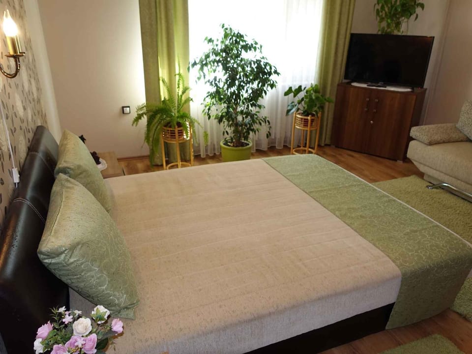 Bed, TV and multimedia, Bedroom