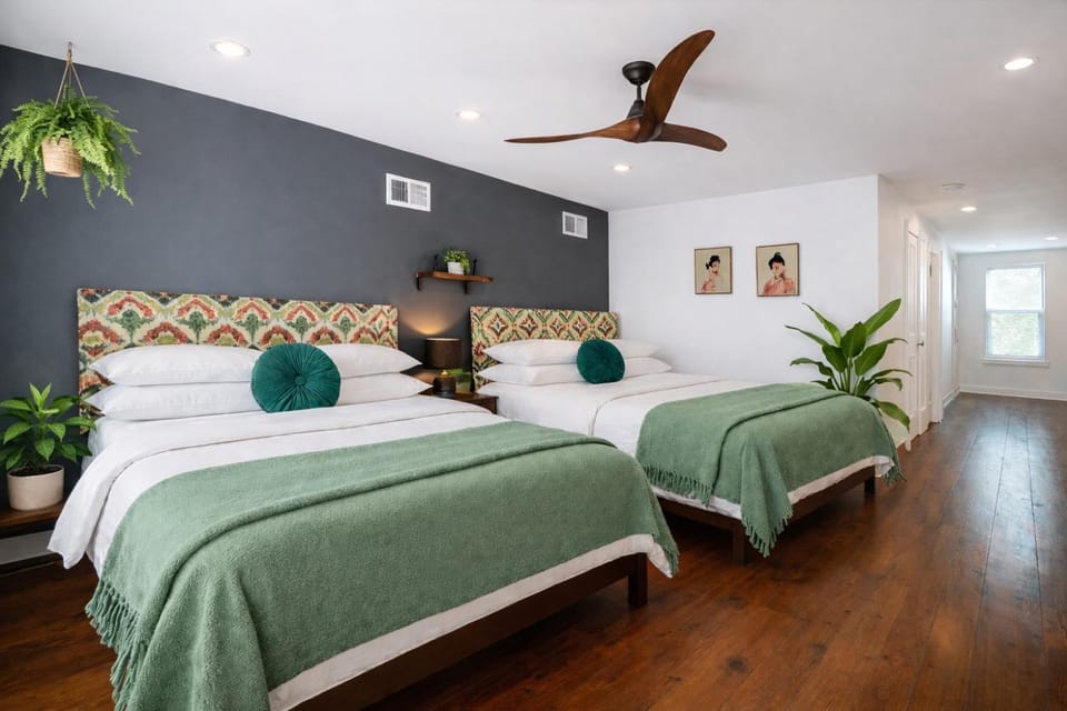 Bed, Bedroom