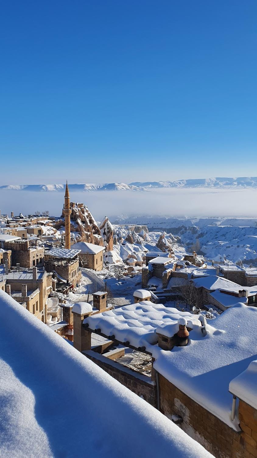 Property building, Winter, View (from property/room), Balcony/Terrace, Mountain view