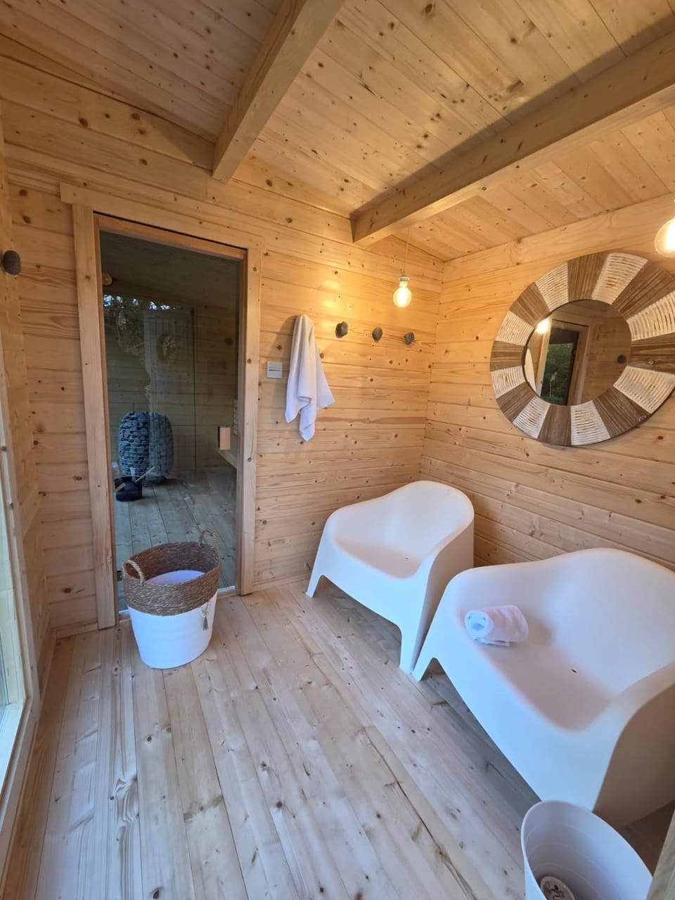 Un écrin de nature 14p - Bain Nordique - Sauna - Baby foot - Fléchettes - Pétanque House in Hauts-de-France