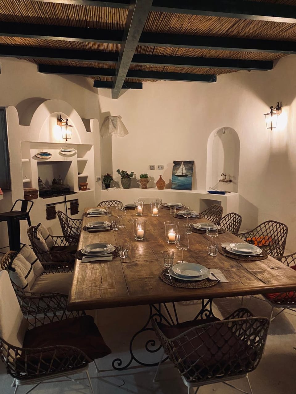 Dining area, Sea view