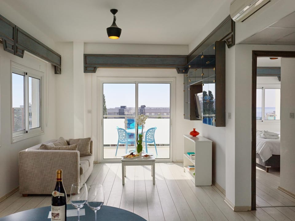 Bed, View (from property/room), Living room, Bedroom, bunk bed
