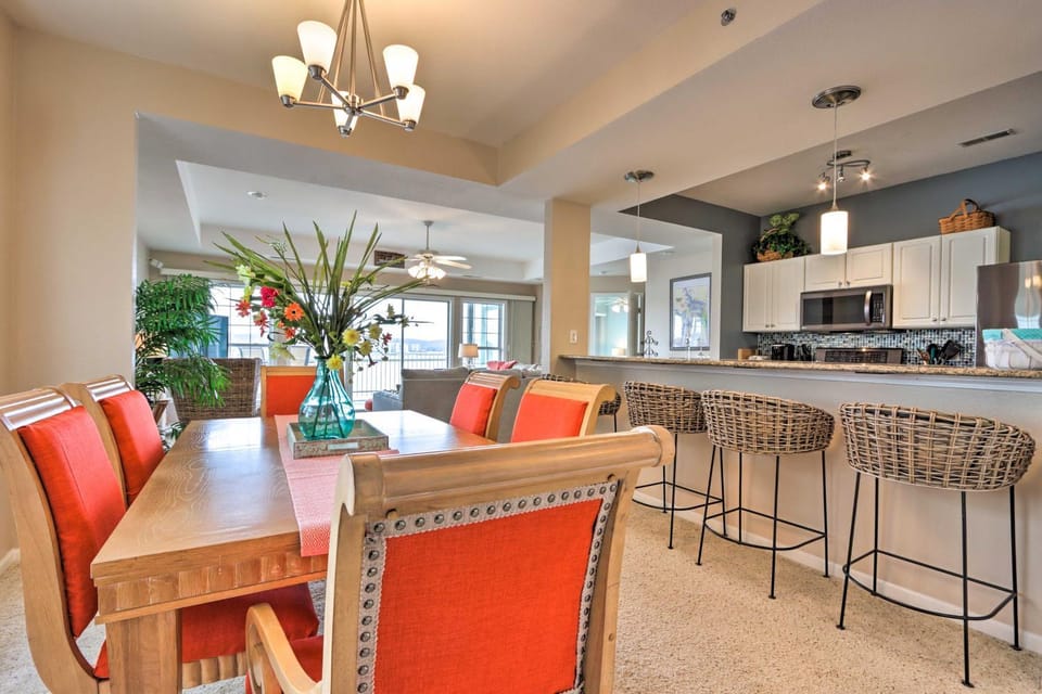 Pool & Boat Slips! Waterfront Lake Ozark Condo House in Lake of the Ozarks