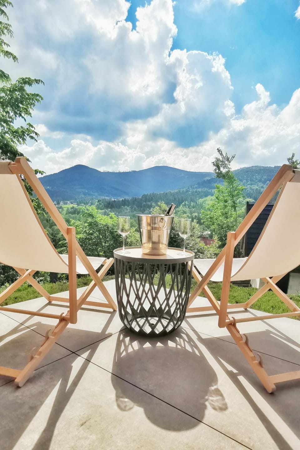 Patio, Garden, Balcony/Terrace, Garden view, Mountain view, sunbed