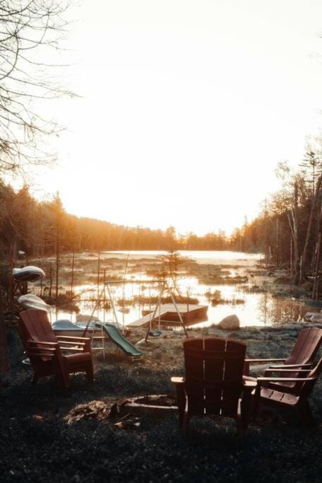 Natural landscape, Lake view, Sunrise, Sunset