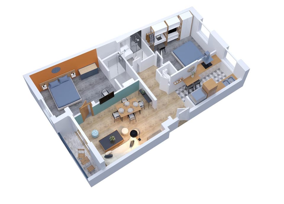 Le Grand Chambord Apartment in Laval