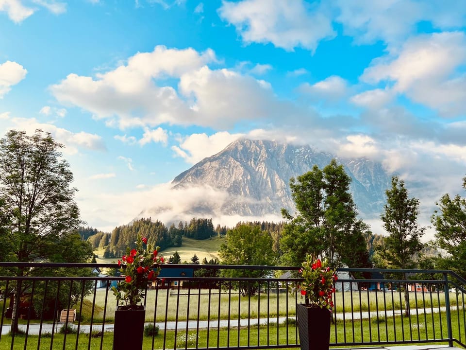 Spring, Natural landscape, Mountain view