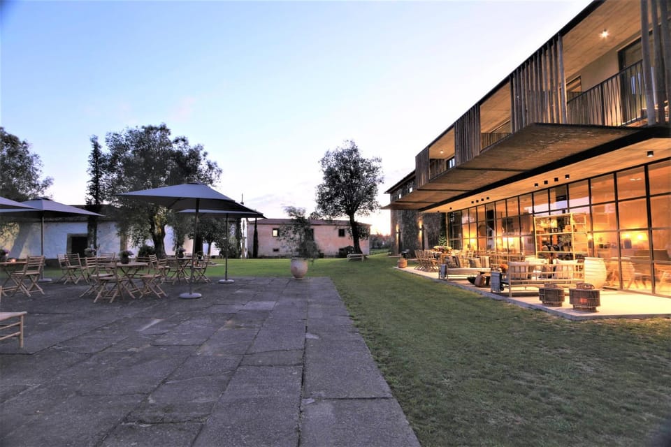 Property building, Patio, Garden, Garden view