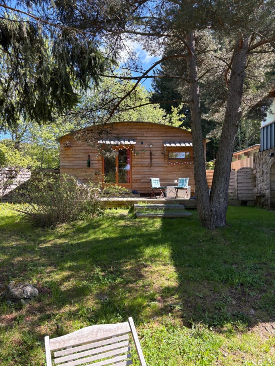 Property building, Spring, Natural landscape, Garden