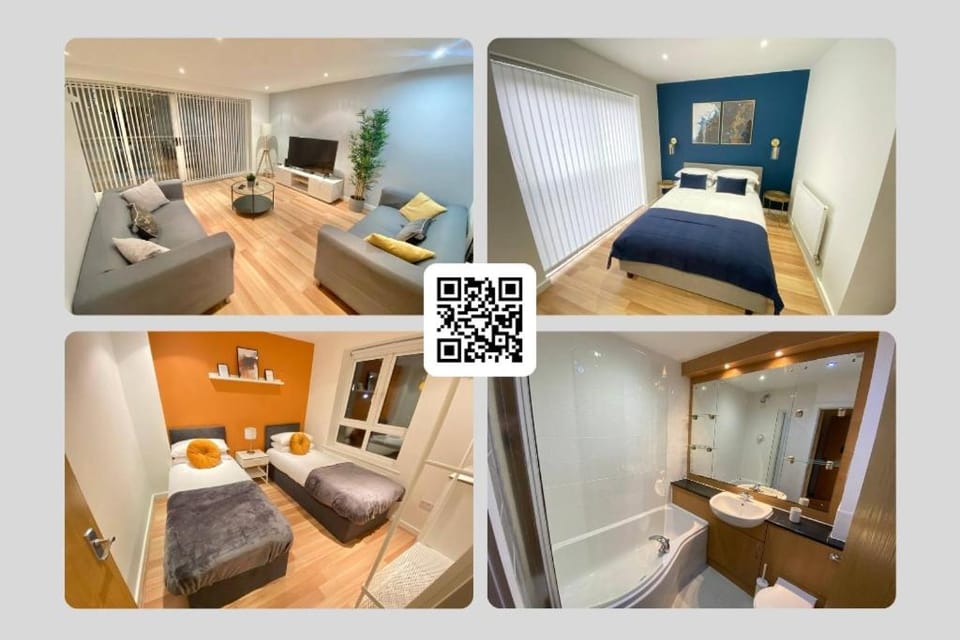 Large 5-Bed city centre townhouse with secure parking House in Salford