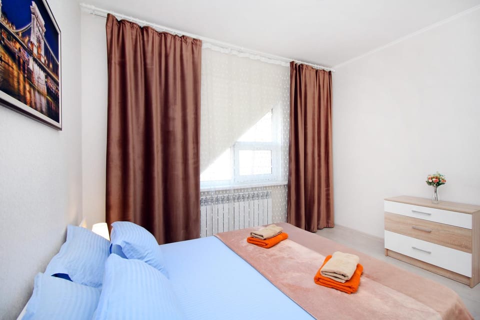 ЖК Радужный берег, апартаменты рядом с аэропортом РБ328 Apartment in Almaty