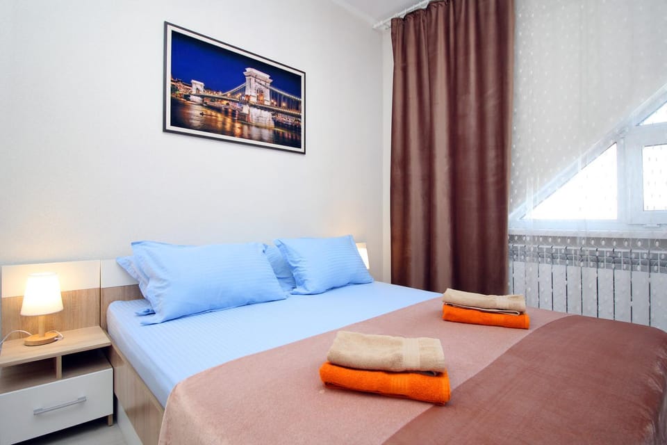 ЖК Радужный берег, апартаменты рядом с аэропортом РБ328 Apartment in Almaty