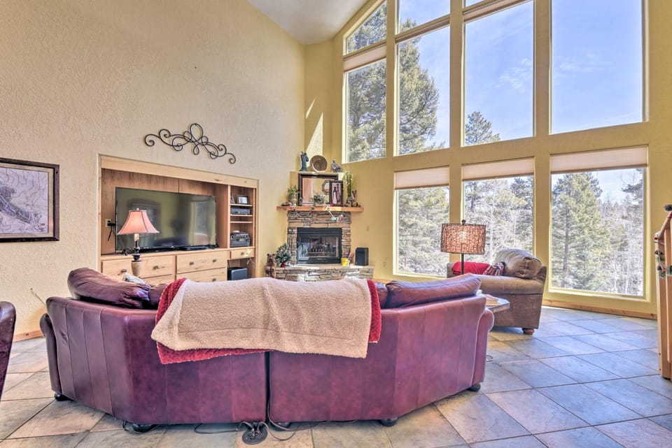 Expansive Angel Fire Retreat: 1 Mi to Fishing! House in Angel Fire