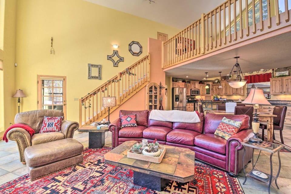 Expansive Angel Fire Retreat: 1 Mi to Fishing! House in Angel Fire