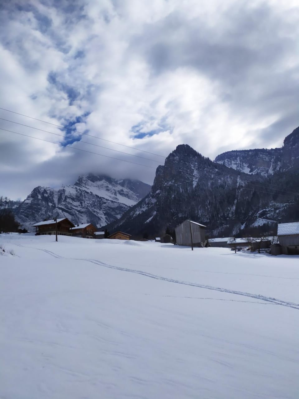 Natural landscape, Winter, Hiking, Mountain view