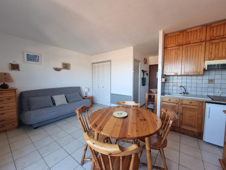 Studio cabine avec terrasse ensoleillée à Port-Vendres - FR-1-309-256 Cabin in Port-Vendres