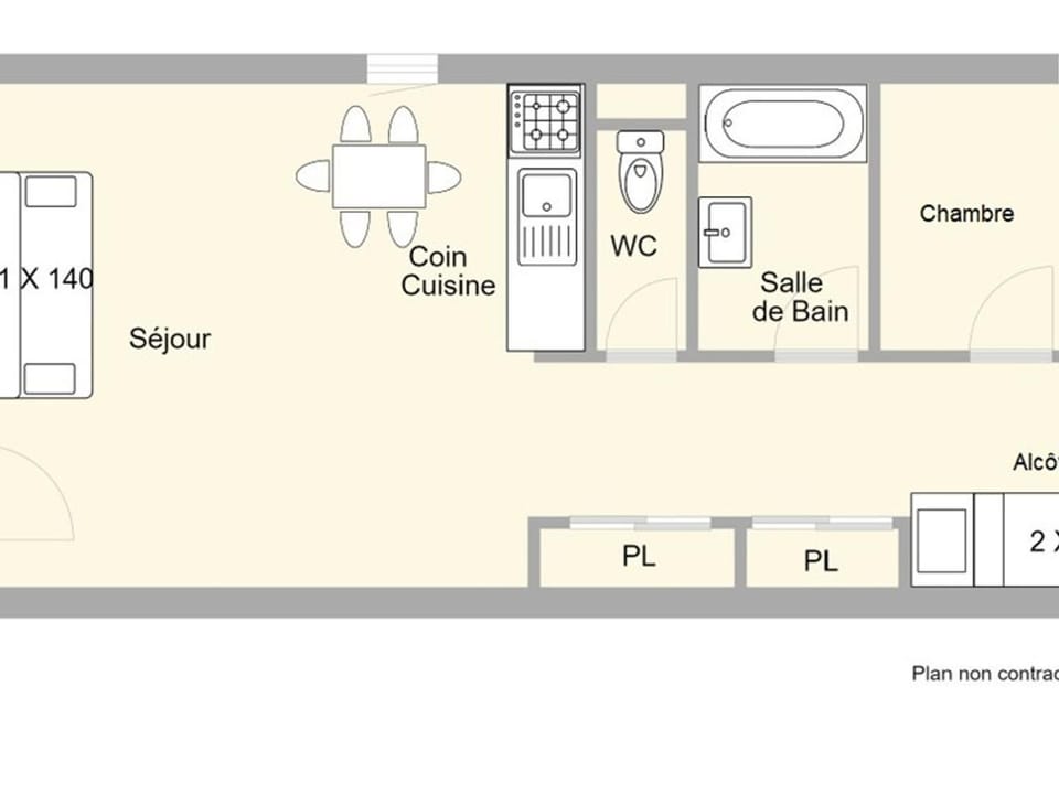 Appartement RDC 2 pièces Les Saisies - Proche pistes - FR-1-594-203 Apartment in Haute-Savoie