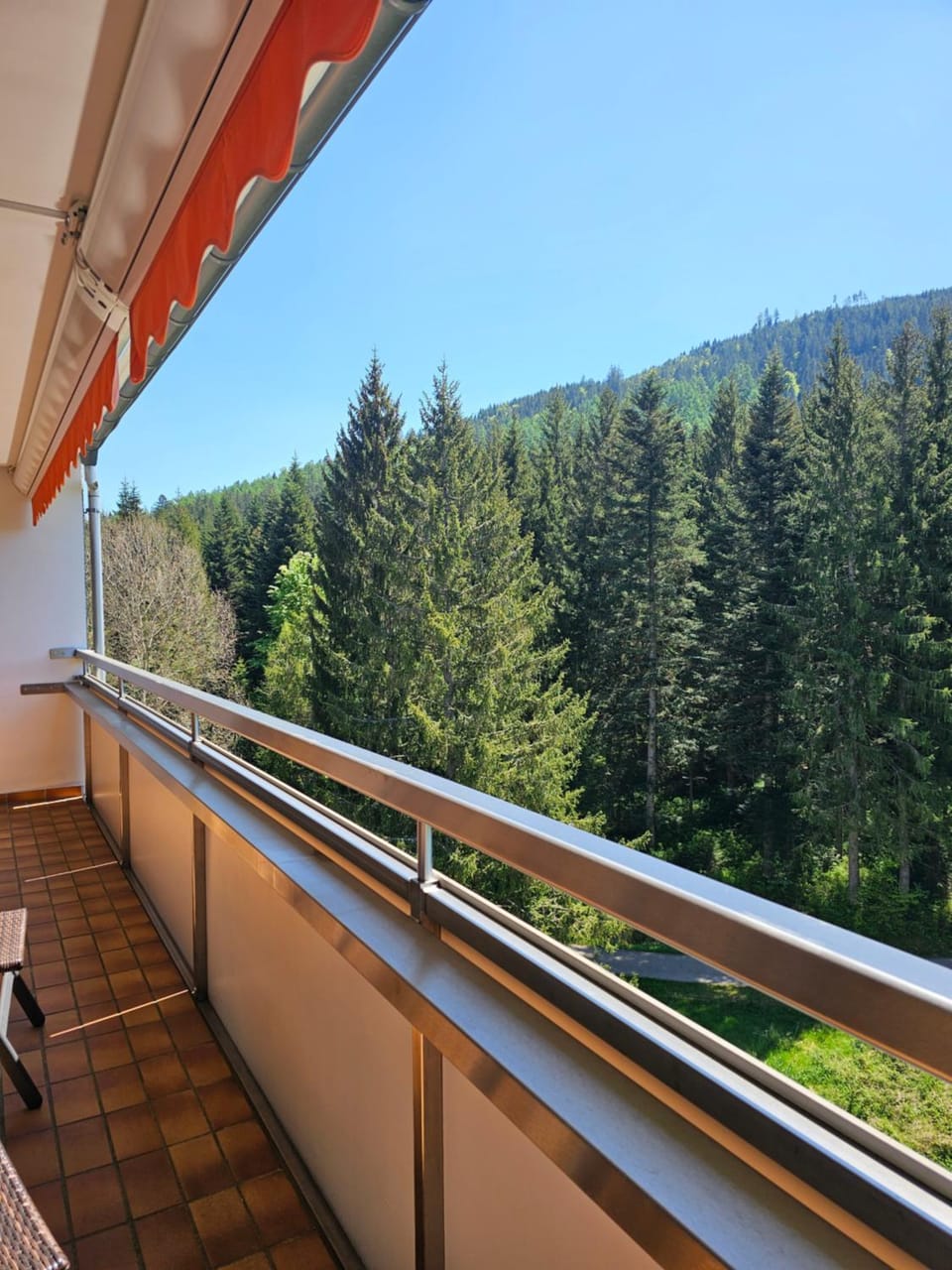 View (from property/room), Balcony/Terrace, Mountain view