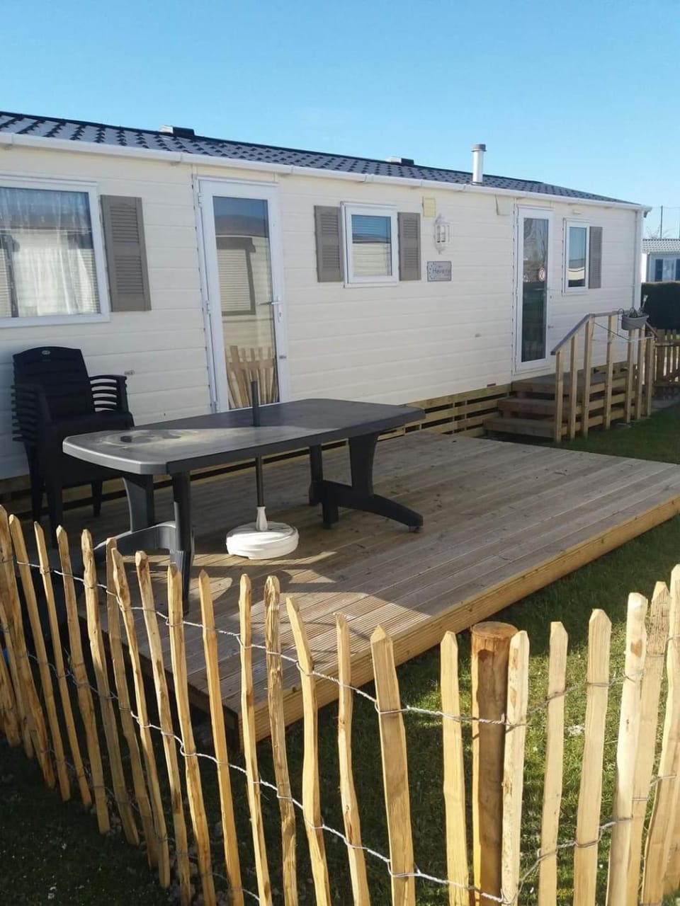 Luxe vakantiechalet met omheinde tuin Bredene 6pers (2572) House in Bredene