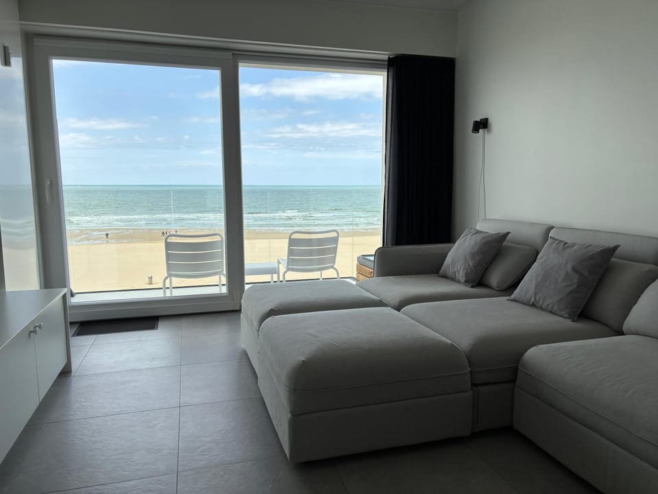 Living room, Seating area, Sea view