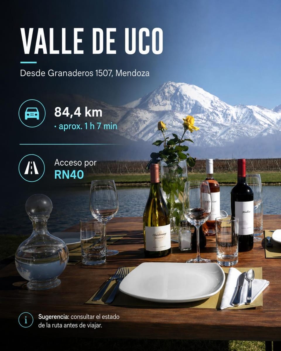 "MENDOZA Tu refugio espacioso en el corazón de MENDOZA y el PARQUE" Apartment in Mendoza