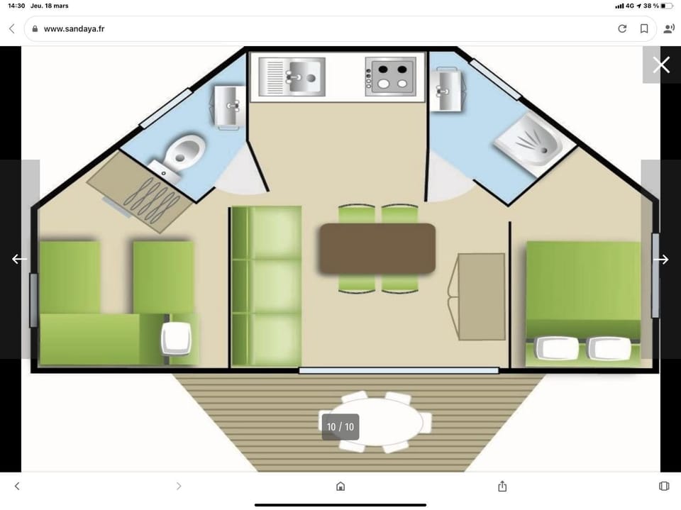 Chalet La Dragonniere Apartment in Portiragnes