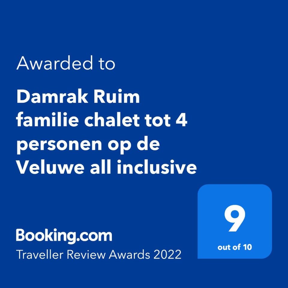 Ruim familie chalet tot 4 personen op de Veluwe Bungalowpark De Kern Chalet in Putten
